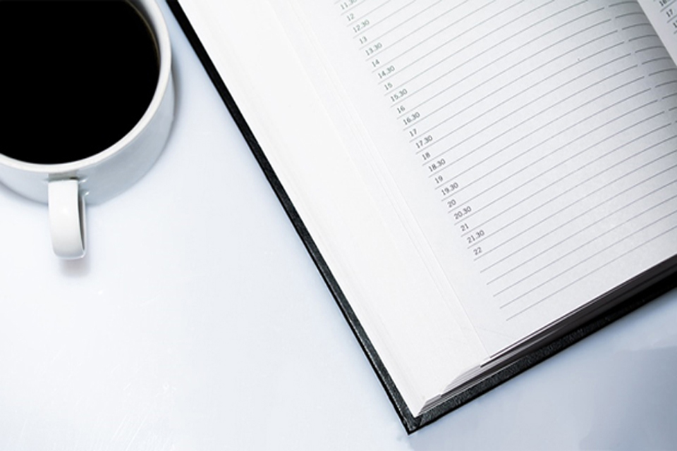 Use agenda para parar de procrastina.